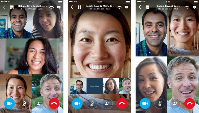 #Skype расширил конференц-связь до 50 человек
