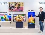 Вертикальный телевизор #Sero от #Samsung