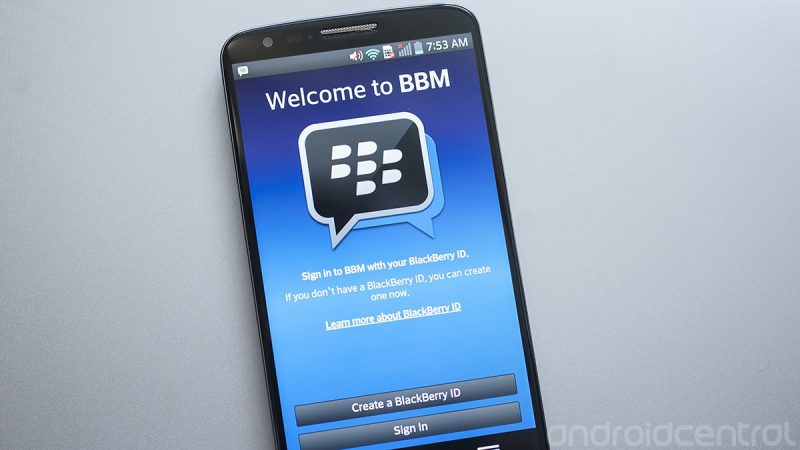 Новая платформа от Blackberry BBM Enterprise