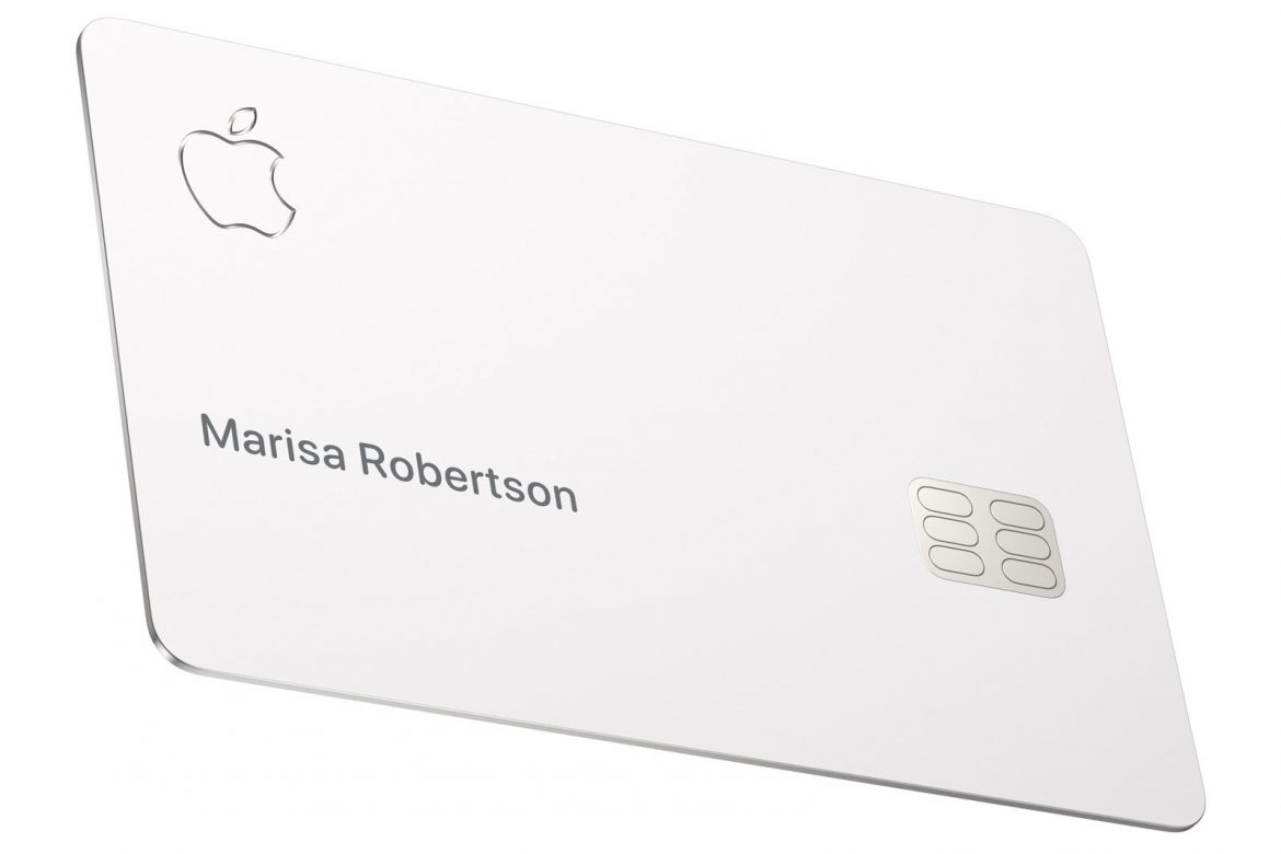 Титановая карта Apple Card