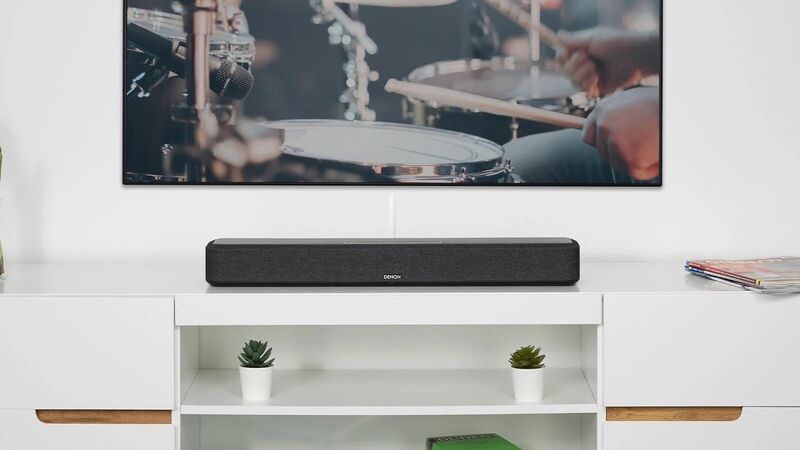 Denon Home Sound Bar 550 обзор саундбар аудио система мультирум с Dolby Atmos