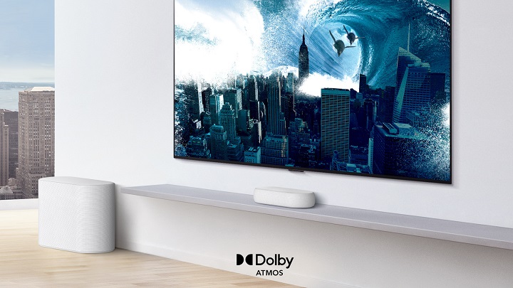 LG QP5 Éclair беспроводная звуковая панель домашний кинотеатр dolby atmos dts x
