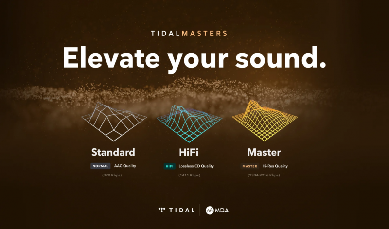 Tidal masters MQA звук высокого качества скачать hi-res плеер