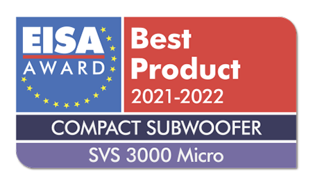 SVS 3000 Micro сабвуфер EISA 2021-2022