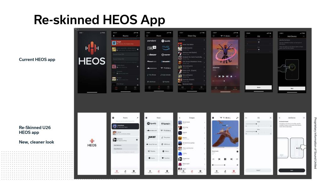 Обновление приложения HEOS