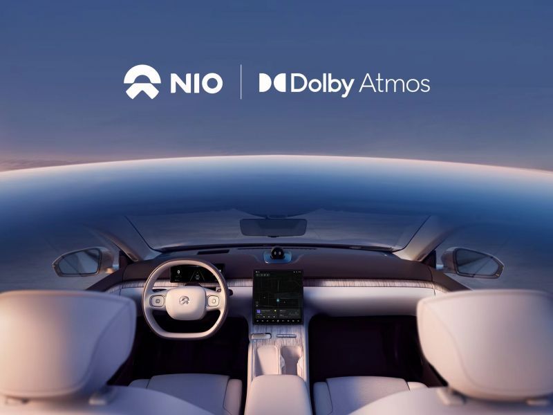 Dirac и Dolby Atmos система звука для автомобиля nio 2022
