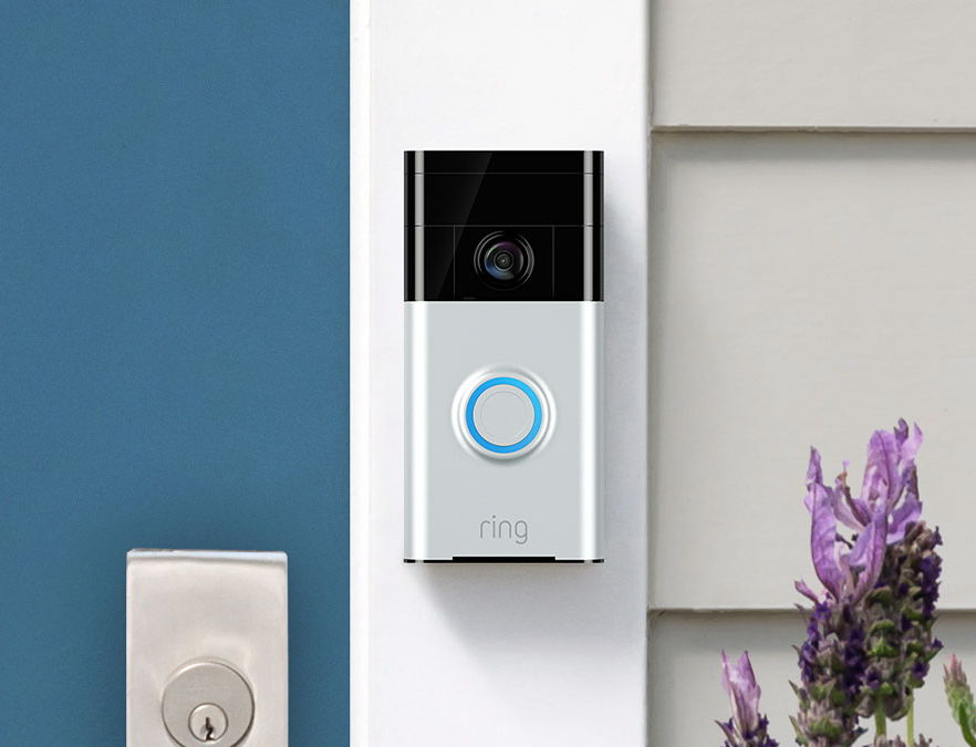 умный звонок с датчиком движения Ring Video Doorbell