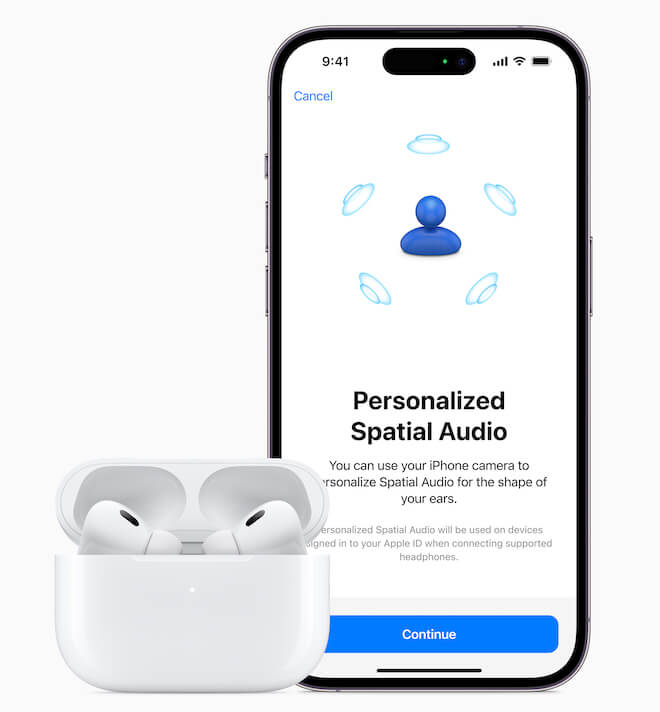 Apple AirPods Spatial Audio
