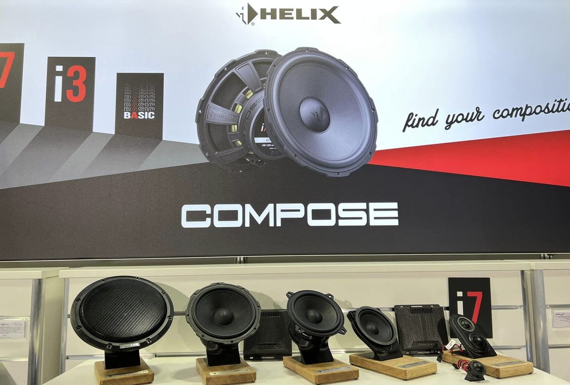 Helix Compose автомобільні динаміки автоакустика plug-and-play