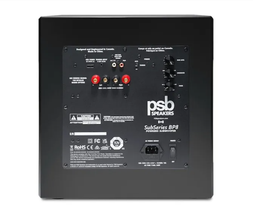 PSB Subwoofer SubSeries BP8
